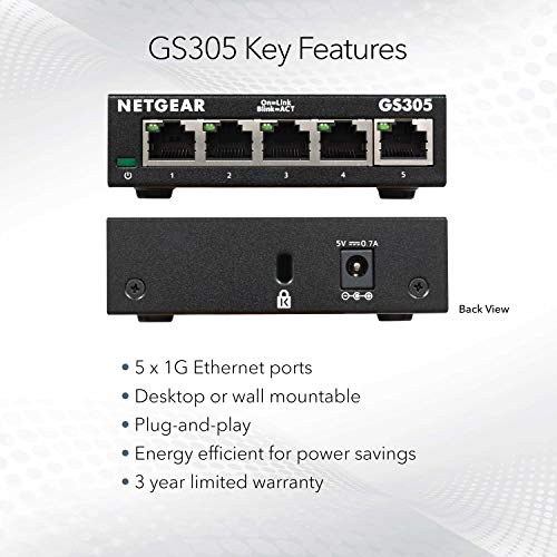 NETGEAR 5-Port Gigabit Ethernet Switch - Image 5