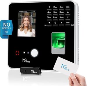 NGTeco Employee Time Clock with App