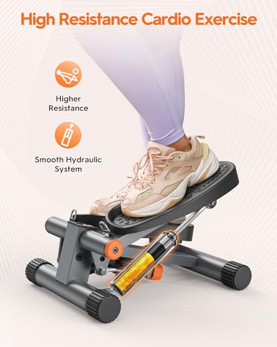 Niceday Mini Stair Stepper with Resistance Bands - Image 4