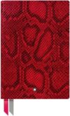 MONTBLANC Notebook 146 Python Print, Cayenne Red