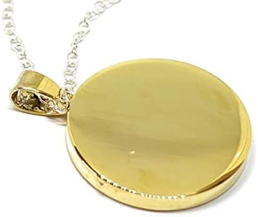OCC Old Coin Cufflinks Solid Pendant 1953 Gold Plated Irish Threepence Necklace - Image 2