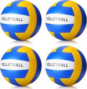 Jerify Official Size 5 Indoor/Outdoor Volleyball Set