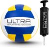 Ultra Sporting Goods Official Size Beach Volleyball with Pump