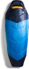 THE NORTH FACE One Bag Camping Sleeping Bag, Blue/Yellow