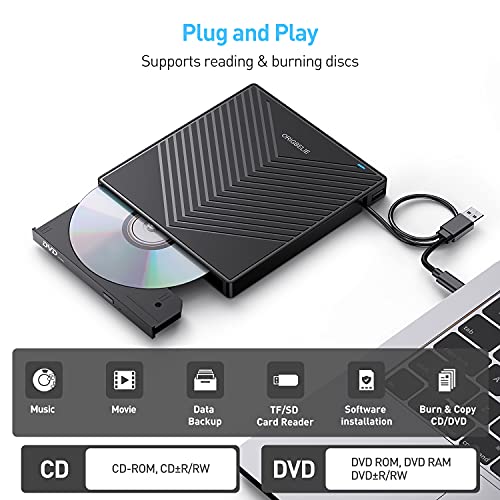 ORIGBELIE Ultra Slim USB 3.0 CD/DVD Drive - Image 4