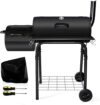 Leonyo Outdoor Charcoal Grill with Offset Smoker