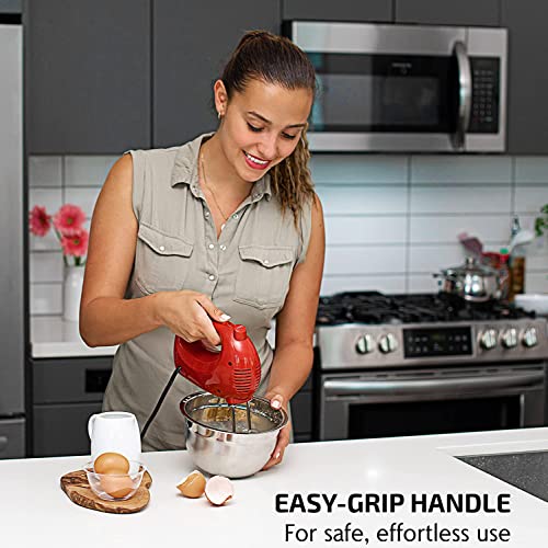 OVENTE Portable 5 Speed Electric Hand Mixer - Image 4