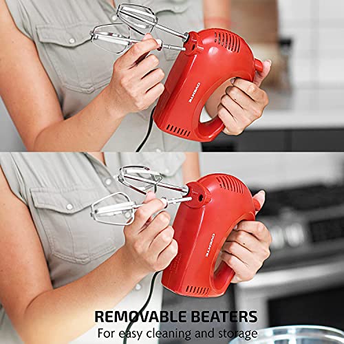 OVENTE Portable 5 Speed Electric Hand Mixer - Image 5