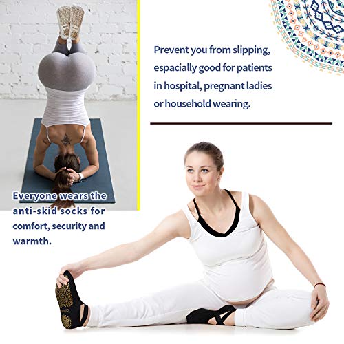 Ozaiic Non-Slip Yoga Socks for Women - Image 3