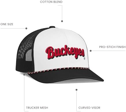 Pacific Headwear NCAA Men's Collegiate Trucker Snapback Hat - Image 3