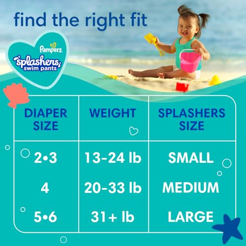 Pampers Swim Diapers, Size M, 18 Count - Image 5