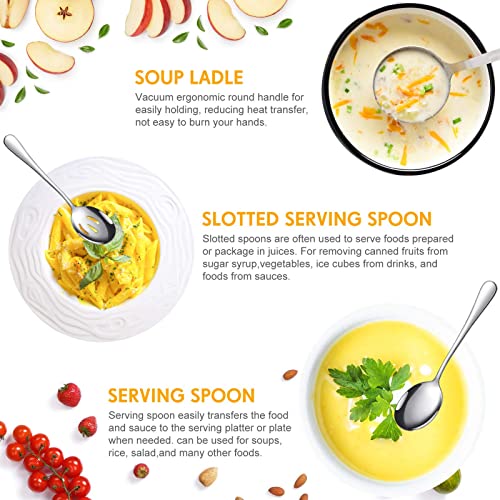 Patelai 10-Piece Dishwasher Safe Serving Utensils - Image 4