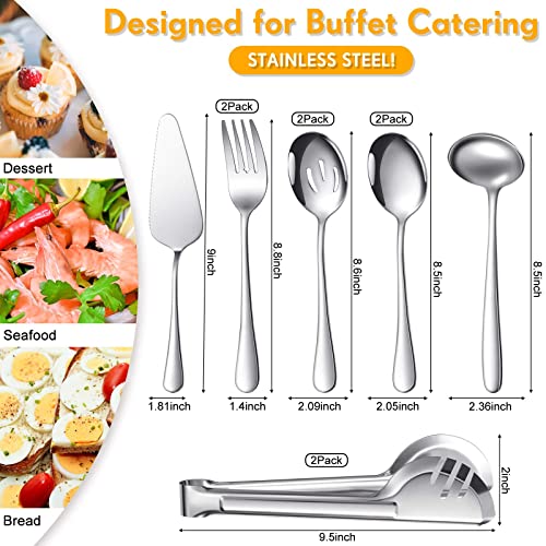 Patelai 10-Piece Dishwasher Safe Serving Utensils - Image 2