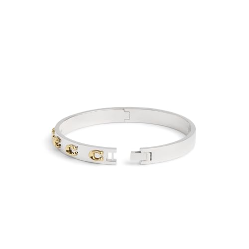 Coach Pegged C Logo Hinged Bangle Bracelet - Image 5