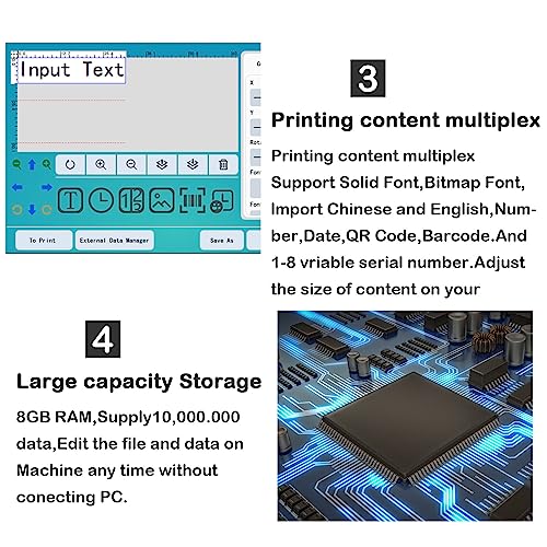PEKOKO LBX1000 Plus Inkjet Batch Coder - Image 3