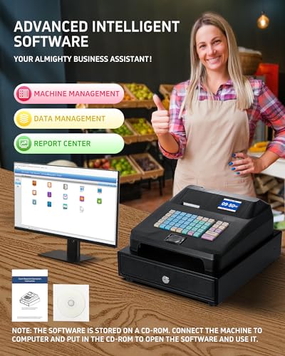 Perfiware Smart Cash Registers with Dual Display - Image 3