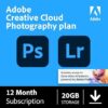 Adobe Photography Plan 20GB (Photoshop + Lightroom)