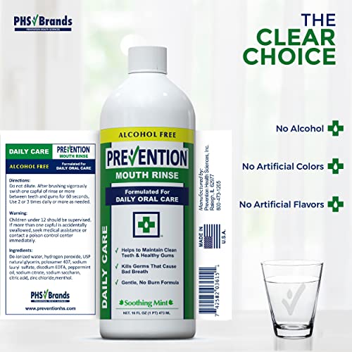 PHS Prevention Hydrogen Peroxide Daily Mouthwash - Image 3