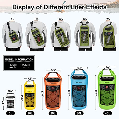 Piscifun Waterproof Floating Backpack with Phone Case - Image 3