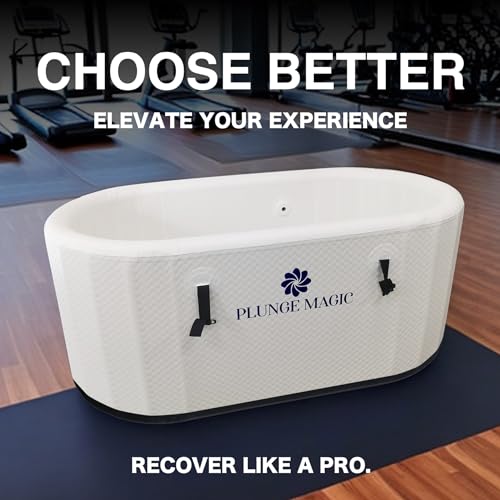 PLUNGE MAGIC Inflatable XL Ice Bath Tub with Cover - Image 5