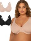 Fruit of the Loom Cotton Unlined Underwire Bra