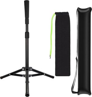 Hikeen Portable Baseball Softball Batting Tee with Bag