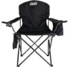 Coleman Portable Camping Chair with Cooler and Cup Holder