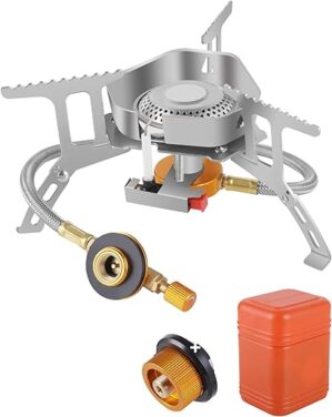 edola Portable Camping Stove with Piezo Ignition
