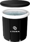 GTKIKM Portable Collapsible Ice Bath Tub for Athletes