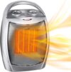 GiveBest Portable Electric Ceramic Space Heater, 1500W/750W