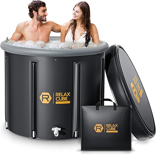 RelaxCube Portable Ice Bath Tub for Athletes