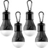 FLY2SKY Portable LED Tent Lights – 4 Pack