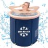 SHUIMEIYAN Portable Outdoor Ice Bath Tub for Athletes