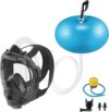 Xyuee Portable Tankless Diving System with Snorkel Mask