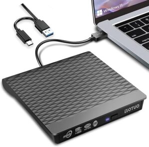 YOTUO Portable USB-C External DVD Drive