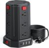 SMALLRT Power Strip Surge Protector with 12 Outlets