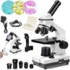 PalliPartners Powerful Biological Microscope 100X-2000X