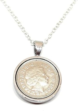 OCC Old Coin Cufflinks Premium 2003 Original 5p Anniversary Pendant