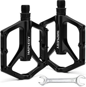 Hapleby Premium 9/16 Inch Mountain and Road Bike Pedals