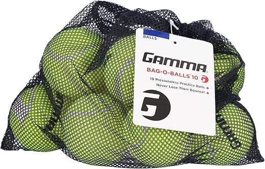 GAMMA Pressureless Tennis Balls, Multiple Pack Sizes