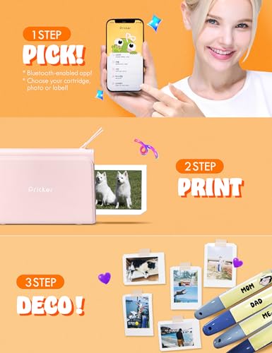 Pricker+ 6PASS Wireless Portable Photo Sticker Printer - Image 3