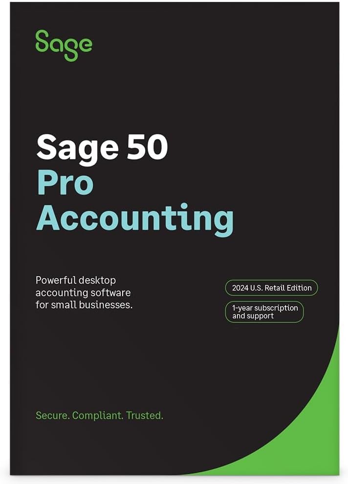 Sage Software Pro Accounting 2024 1-User Subscription