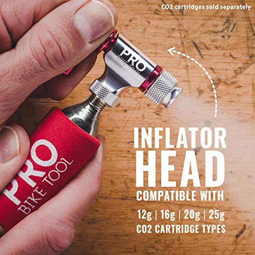 PRO BIKE TOOL Quick & Easy CO2 Bike Inflator - Image 2