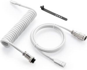 GUNMJO Pro Custom Coiled USB-C Gaming Cable