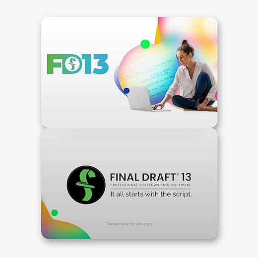 FINAL DRAFT Professional Screenwriting Software with Formatting Tools