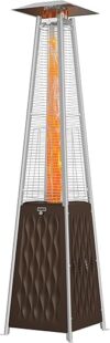 EAST OAK Pyramid Propane Patio Heater, 48,000 BTU