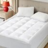 Bedsure Queen Cotton Quilted Mattress Topper