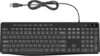 Virfour Quiet Wired USB Multimedia Keyboard