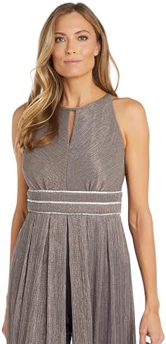 R&M Richards Jumpsuit , Halter Neck & Overlay Skirt - Image 2