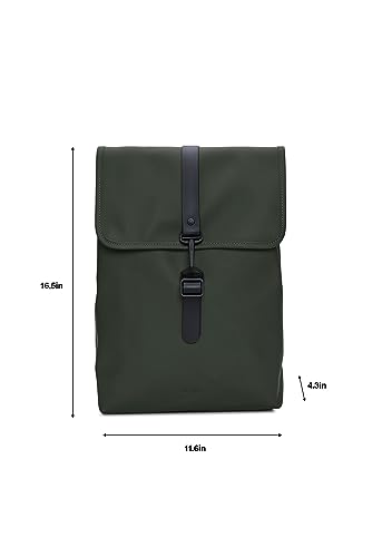 RAINS Waterproof Commute Backpack (Green) - Image 4